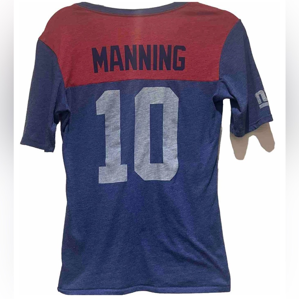 Nike Women's NFL Vintage #10 Eli Manning T Shirt Size Small